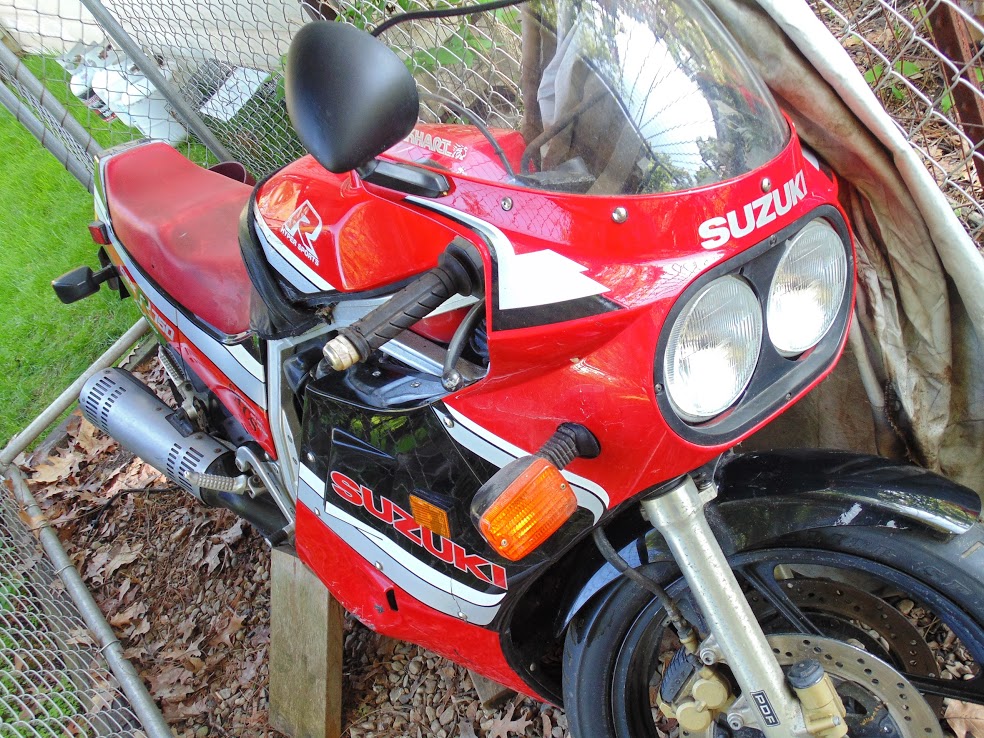 My first bike, 1986 Suzuki GSXR 750